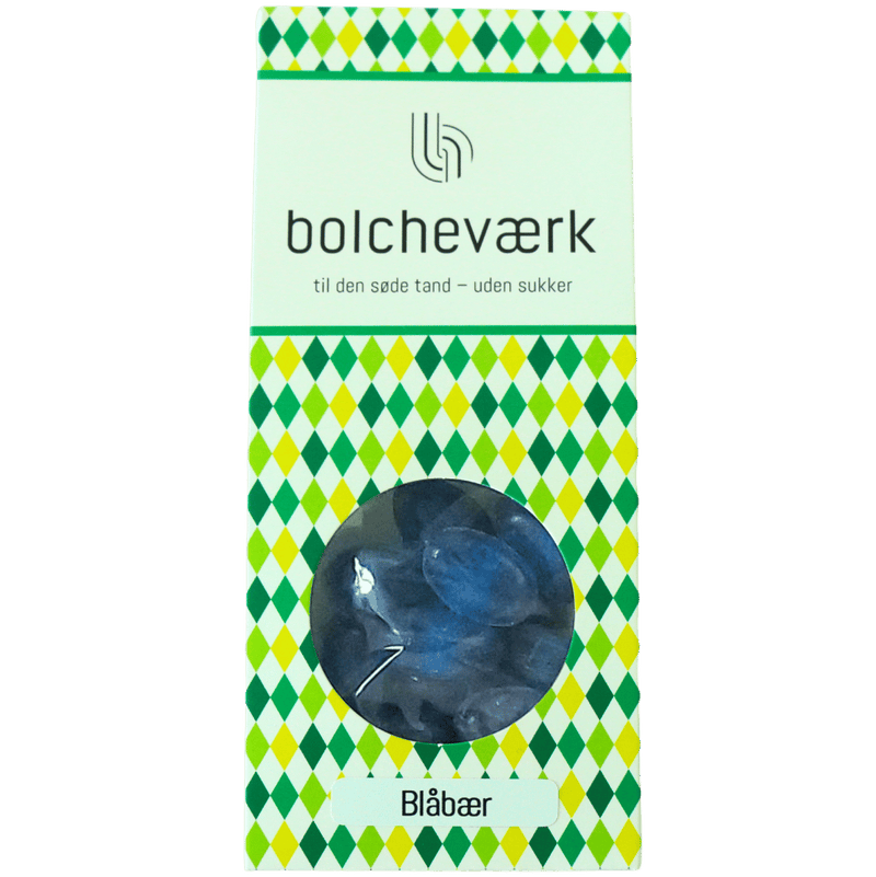 Blåbær - Sukkerfri bolcher