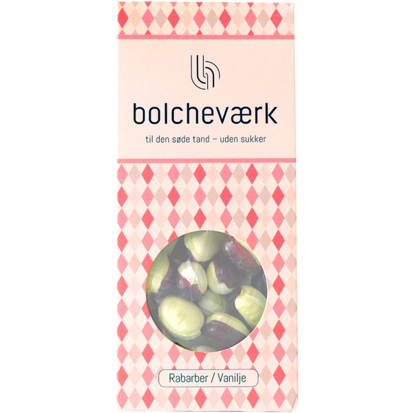 Rabarber & vanilje - Sukkerfri bolcher
